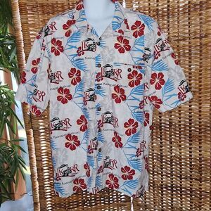 Vintage Lahaina Kaanapali Railroad Maui Hawaii Shirt 3XL  XXXL
